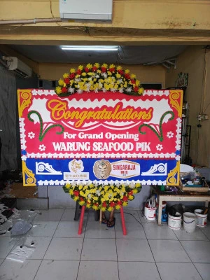 Papan Bunga di Sangiang Malingping