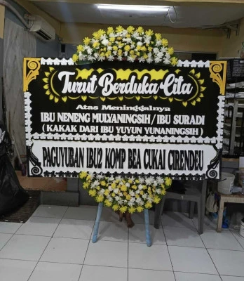 Papan Bunga di Sangiang Malingping